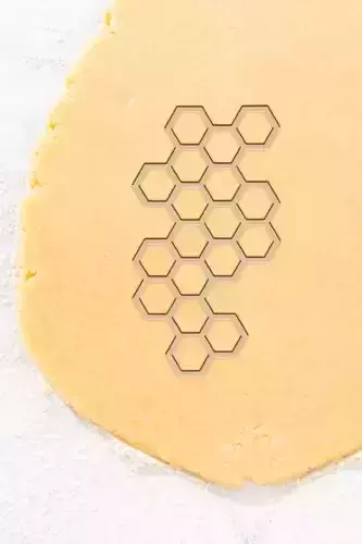 Hexagon Cookie Cutter - Biscuit Cutter