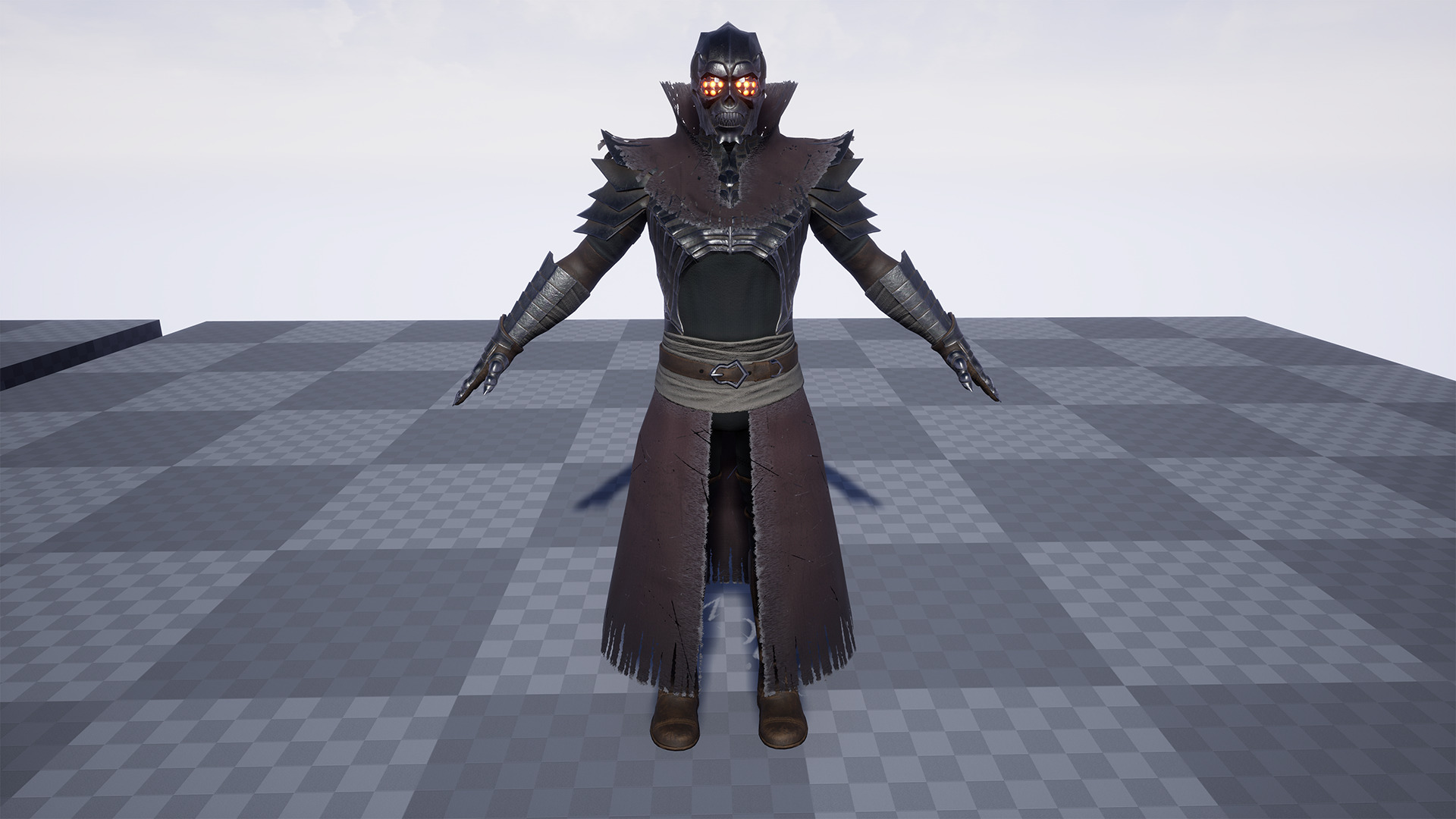 Dark Knight Walter Low-poly 3D model_2