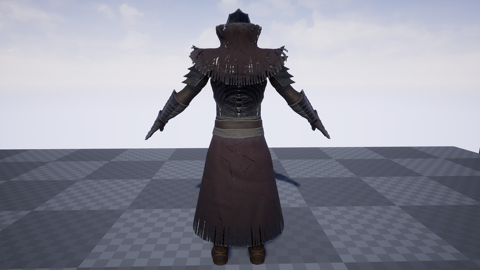 Dark Knight Walter Low-poly 3D model_4