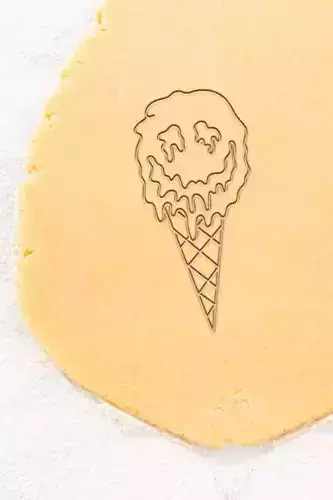 Ice Cream Cookie Cutter - Biscuit Cutter