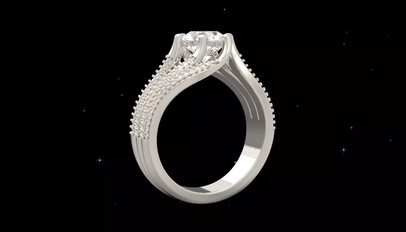 Beauty ring  Free 3D model_0