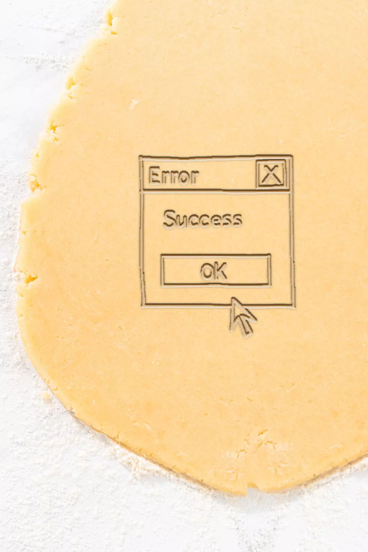 Error Cookie Cutter - Biscuit Cutter 3D print model