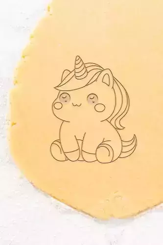 Uni Dragon Cookie Cutter - Biscuit Cutter