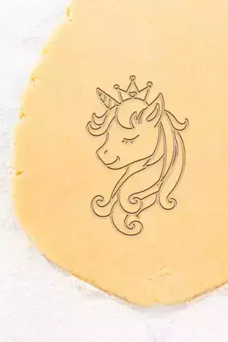 Unicorn Cookie Cutter - Biscuit Cutter