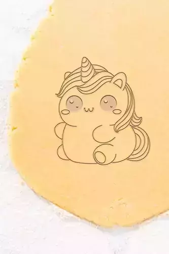 Unicorn Cookie Cutter - Biscuit Cutter