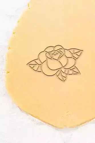 Rose Cookie Cutter - Biscuit Cutter