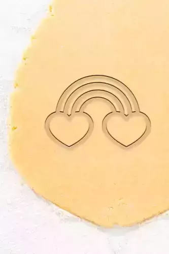 Heart Rainbow Cookie Cutter - Biscuit Cutter