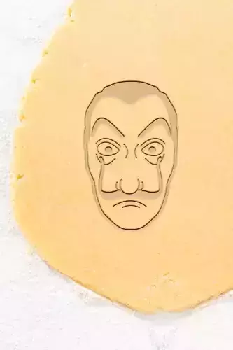 Salvador Dali Cookie Cutter - Biscuit Cutter