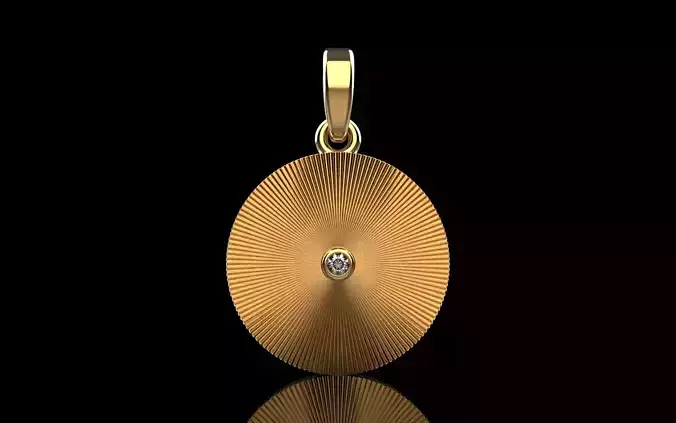 Round pendant model 671