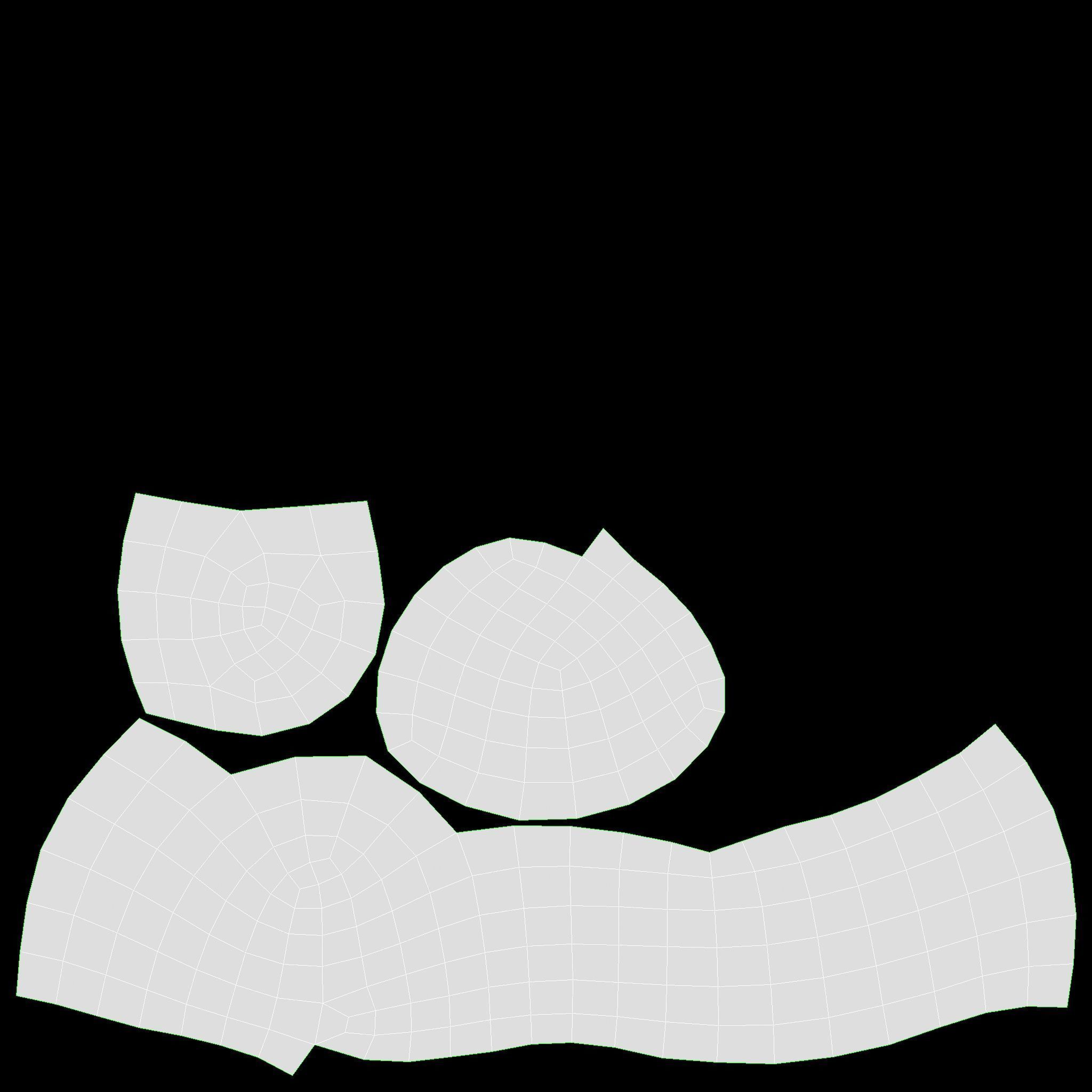 Black radish in tray with price tag Low-poly 3D model_13