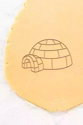 Igloo Cookie Cutter - Biscuit Cutter