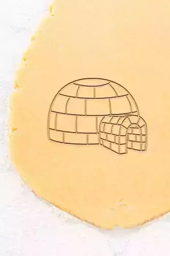Igloo Cookie Cutter - Biscuit Cutter