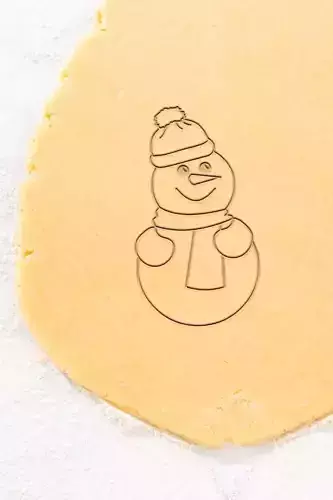 Snowman Cookie Cutter - Biscuit Cutter