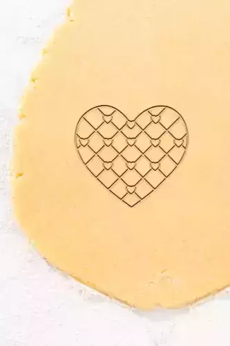 Mosaic Heart Cookie Cutter - Biscuit Cutter