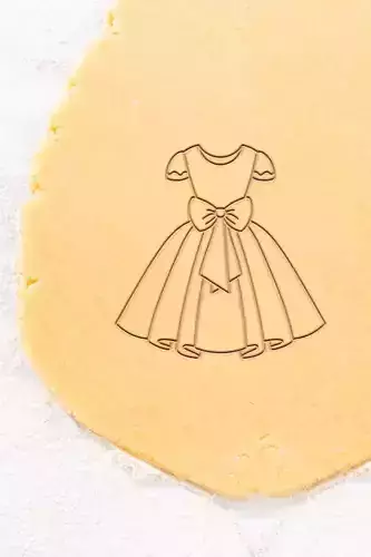 Dress Cookie Cutter - Biscuit Cutter