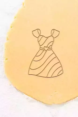 Dress Cookie Cutter - Biscuit Cutter