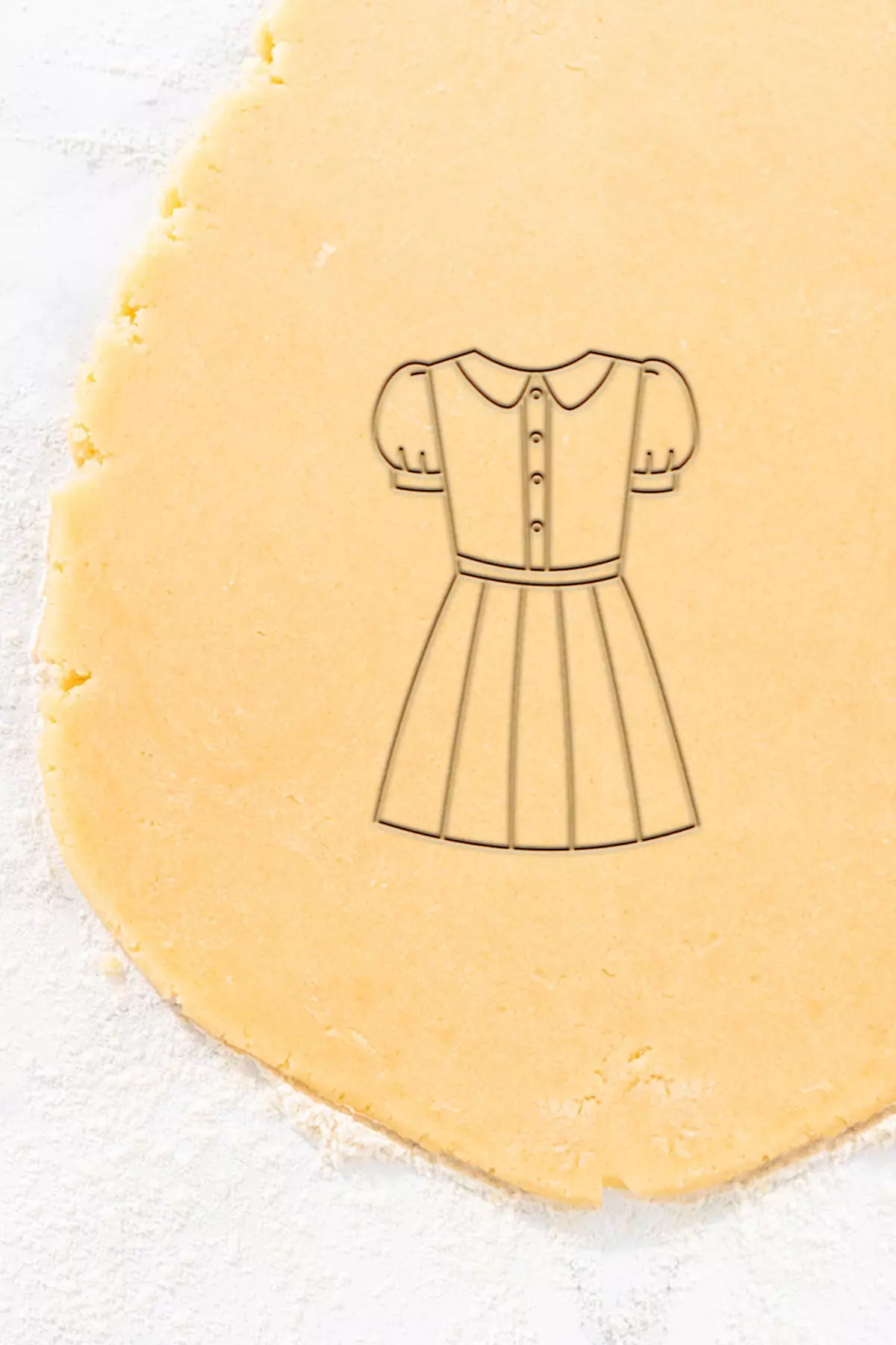 Dress Cookie Cutter - Biscuit Cutter 3D print model