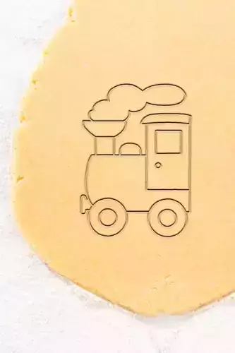 Tractor Cookie Cutter - Biscuit Cutter