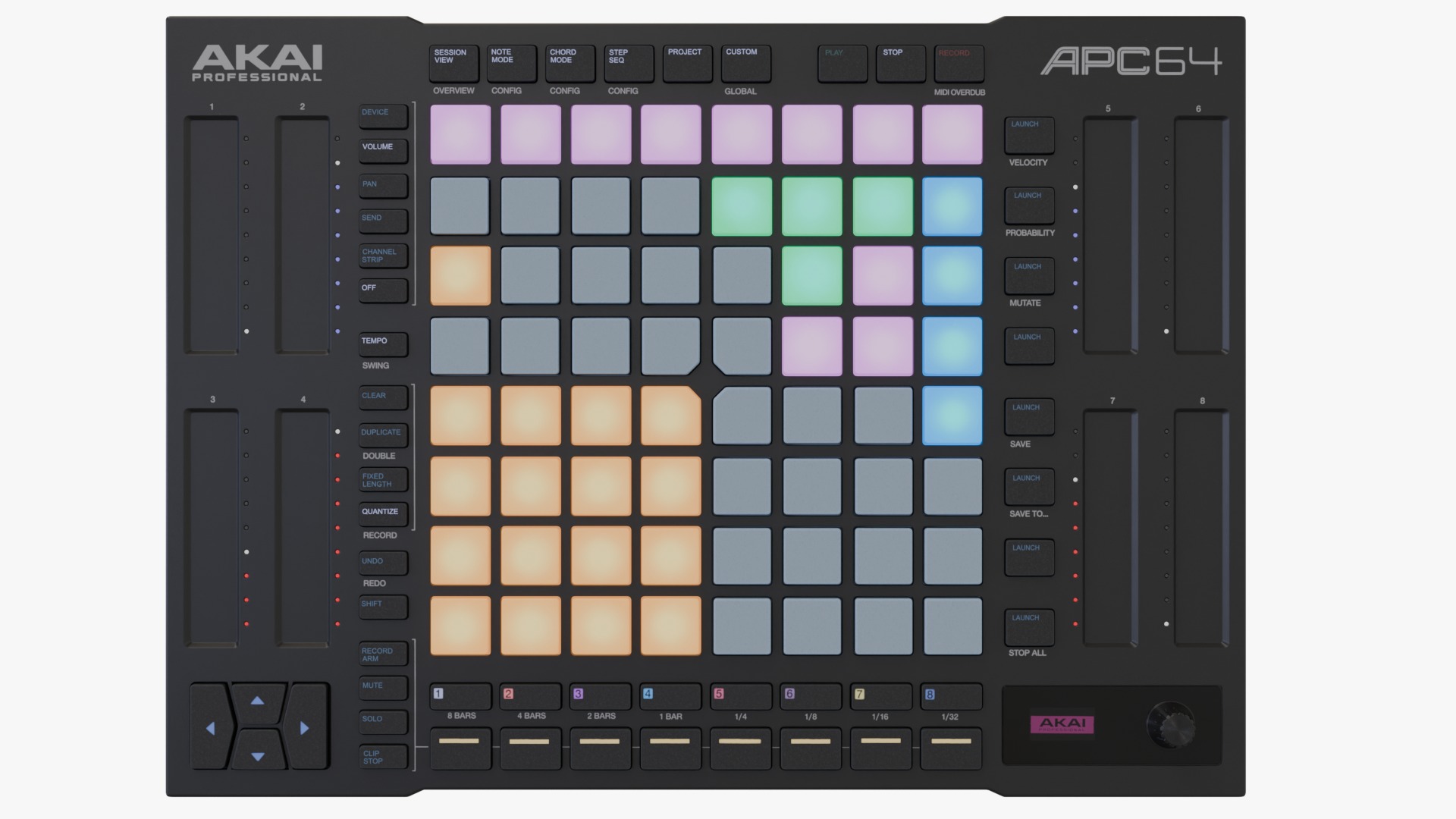 AKAI Professional APC 64 3D model_3