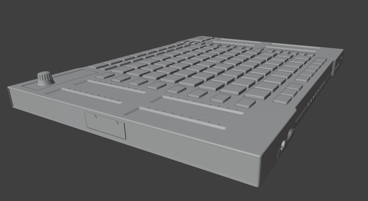 AKAI Professional APC 64 3D model_10