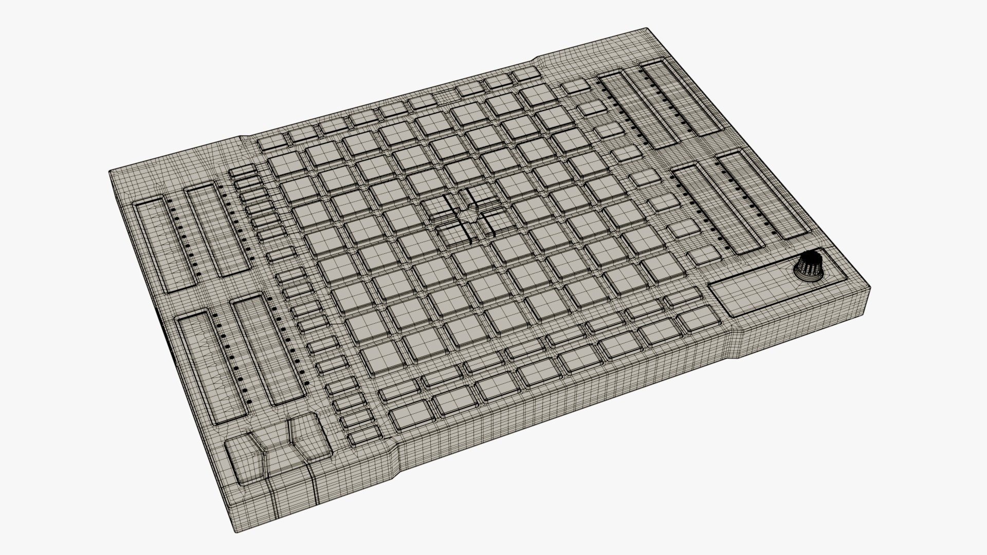 AKAI Professional APC 64 3D model_14
