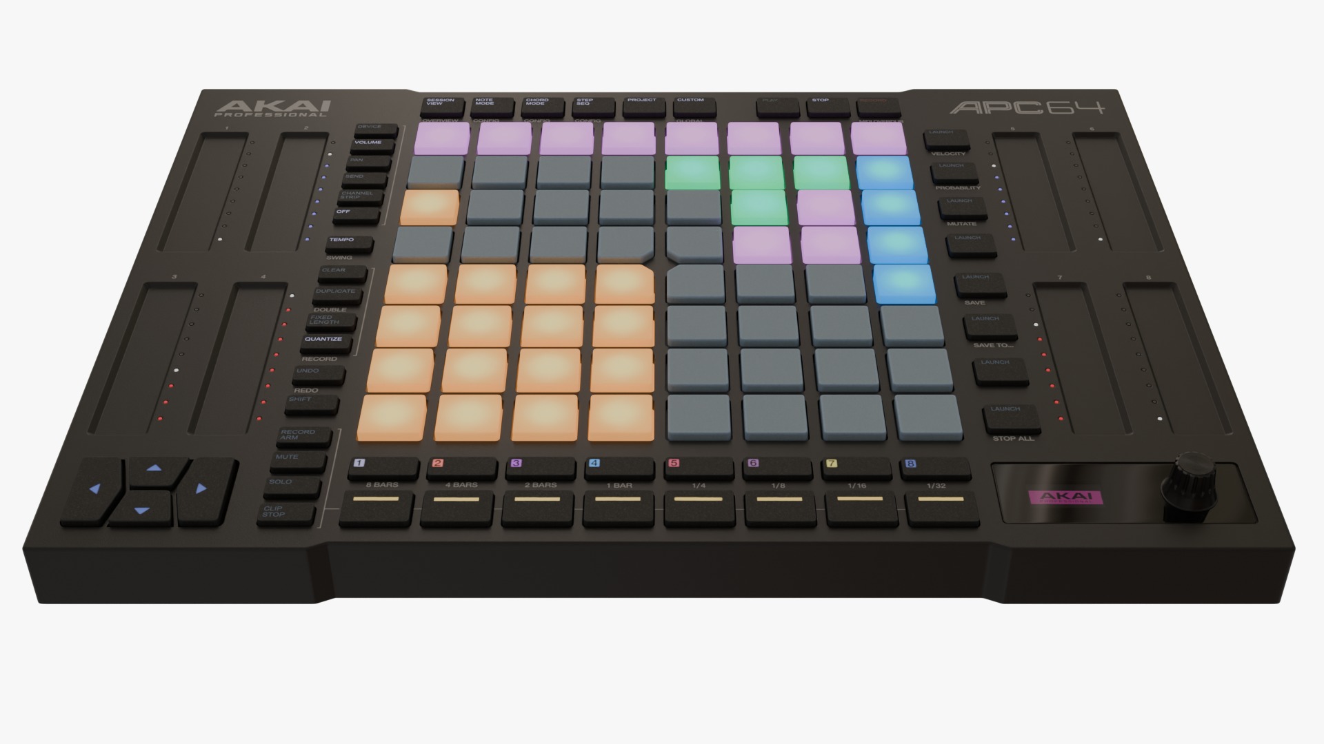 AKAI Professional APC 64 3D model_2