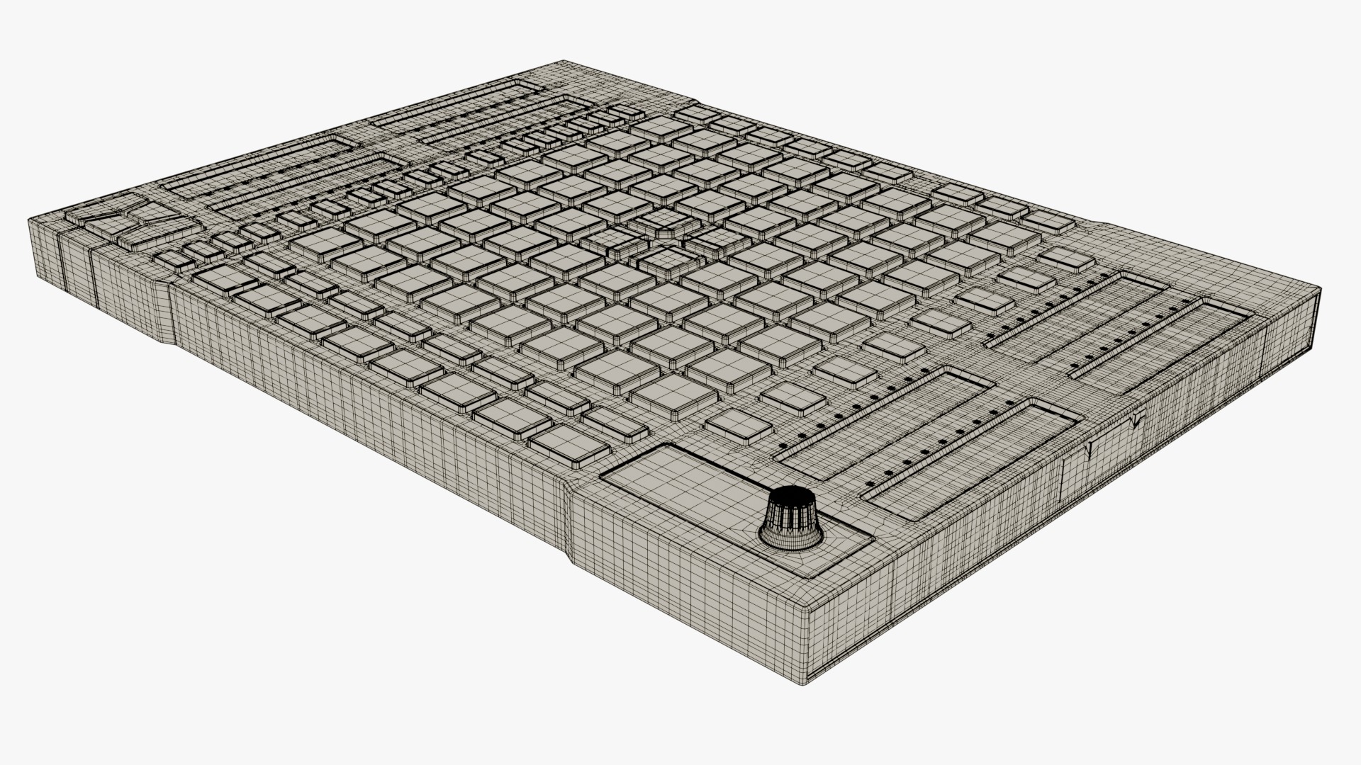 AKAI Professional APC 64 3D model_15