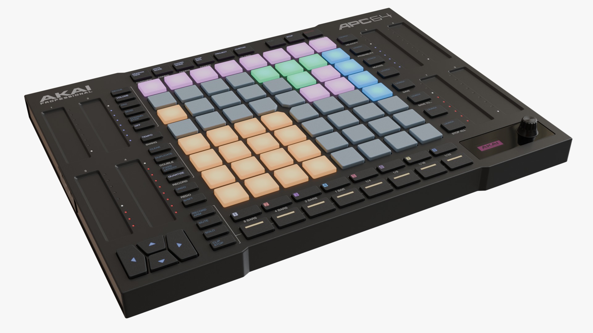 AKAI Professional APC 64 3D model_1