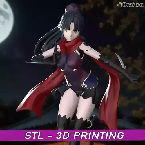 Katou Danzo Fate Grand Order 3D print model