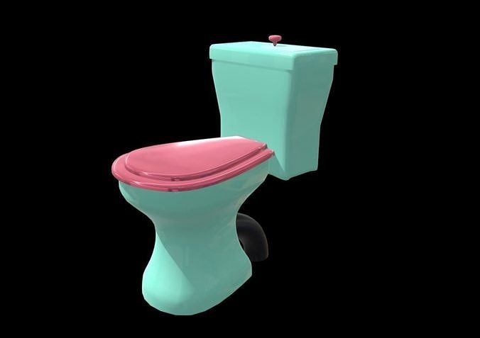 Water closet 3D model