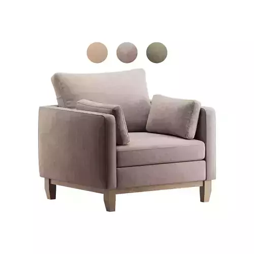 Modern Farmhouse Loose Pillow Armchair