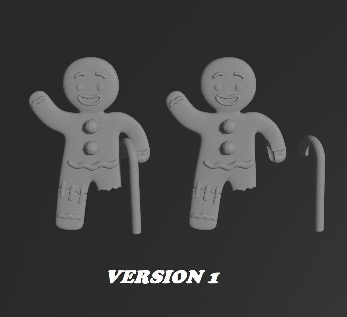 GINGY - SHREK 3D print model_5