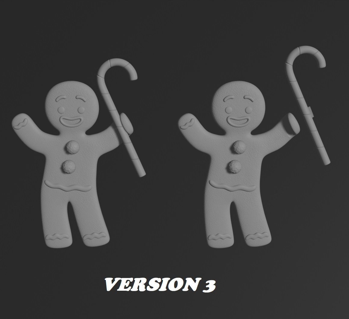 GINGY - SHREK 3D print model_7