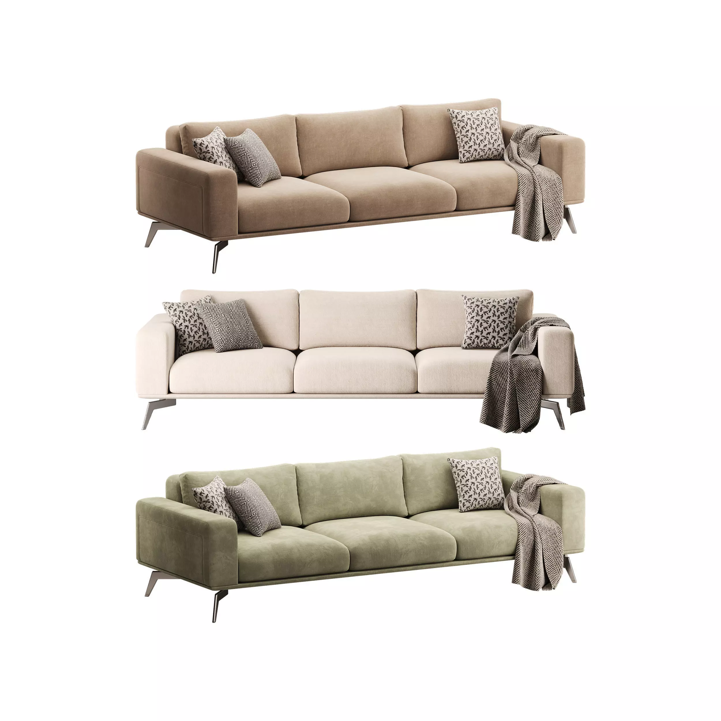 Sofa A106 by Delavega 3D model_0