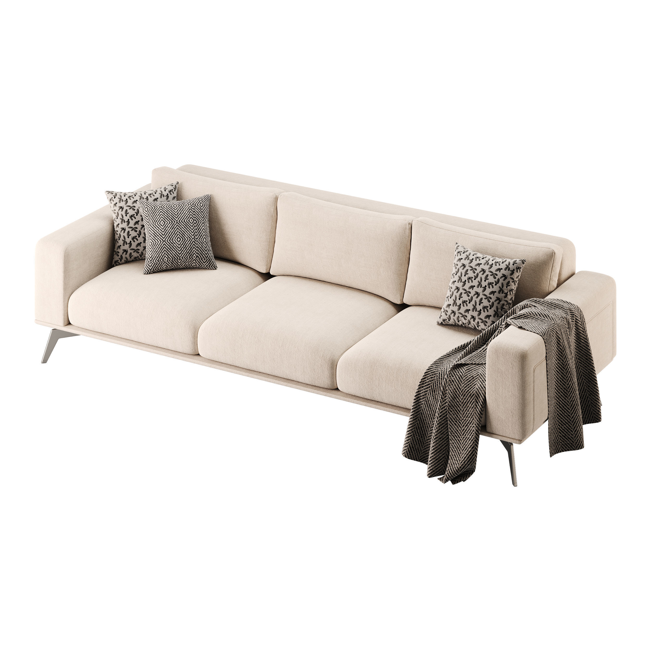 Sofa A106 by Delavega 3D model_7