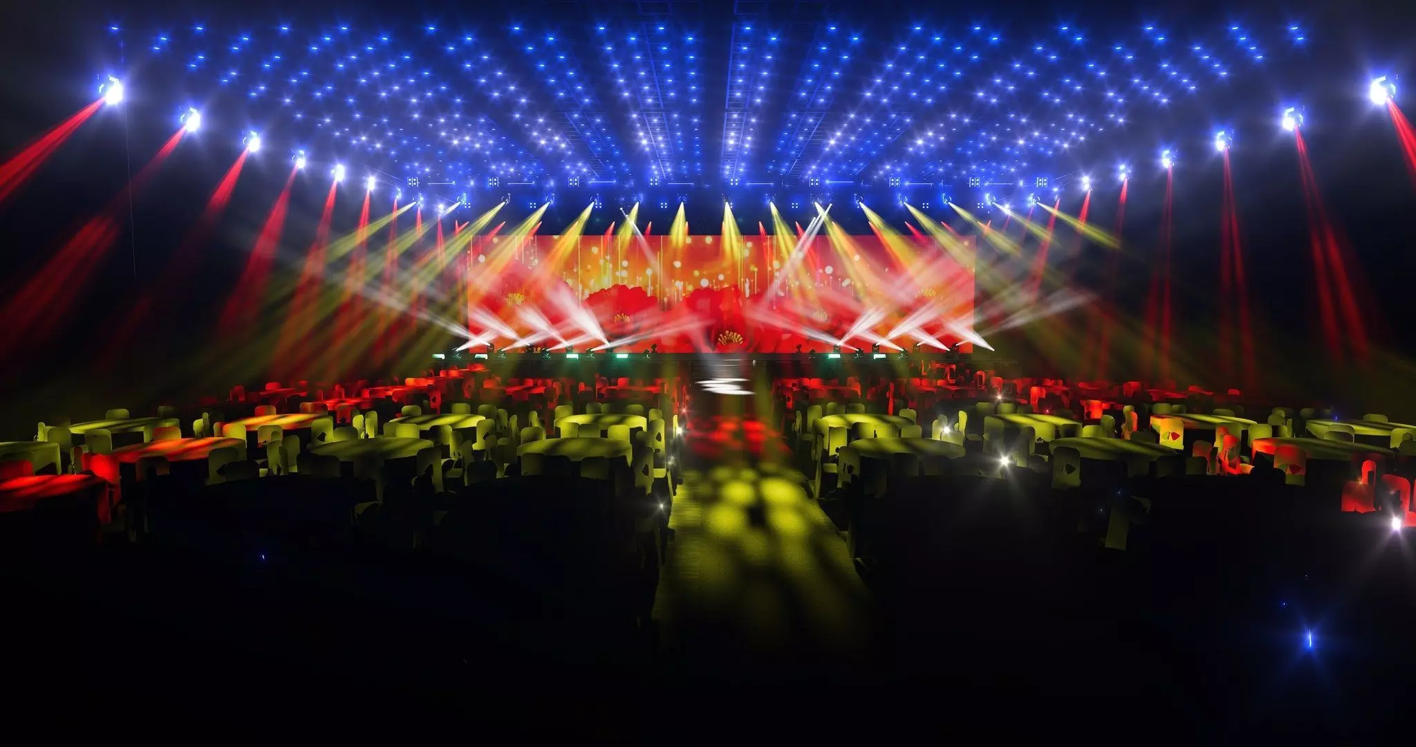 3d event stage design -7 design 3d model Texture