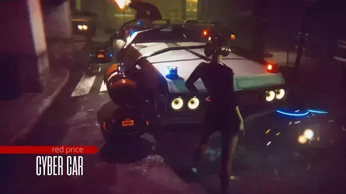 cyberpunk - Cyber Car