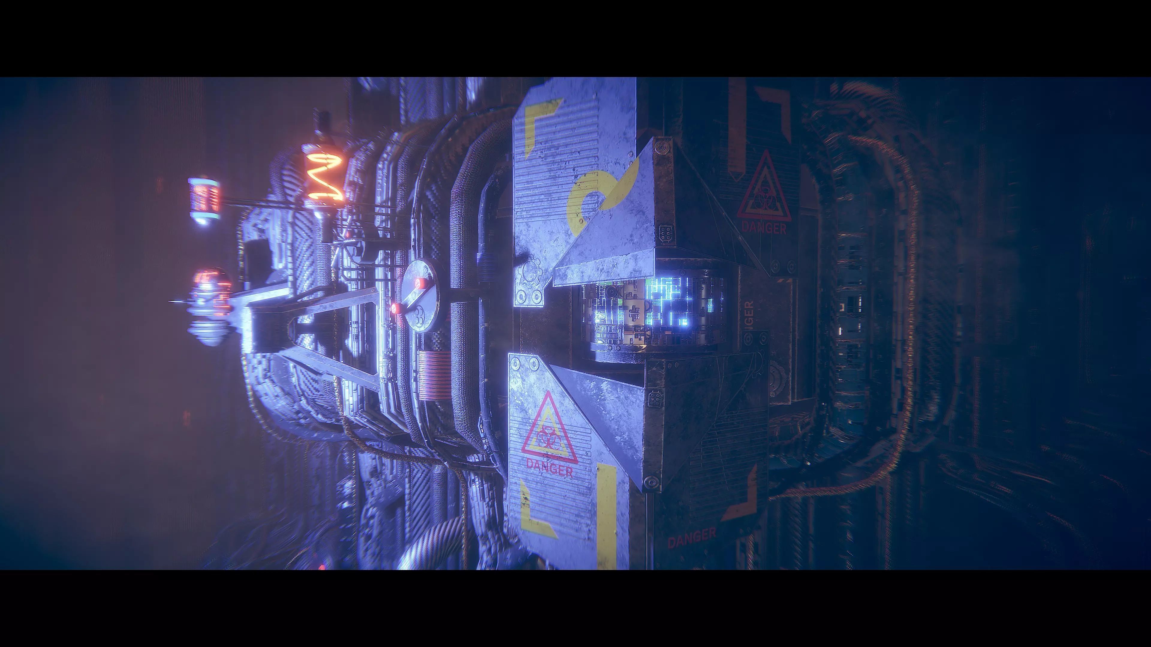 cyberpunk - Urban Steel  Low-poly 3D model_5