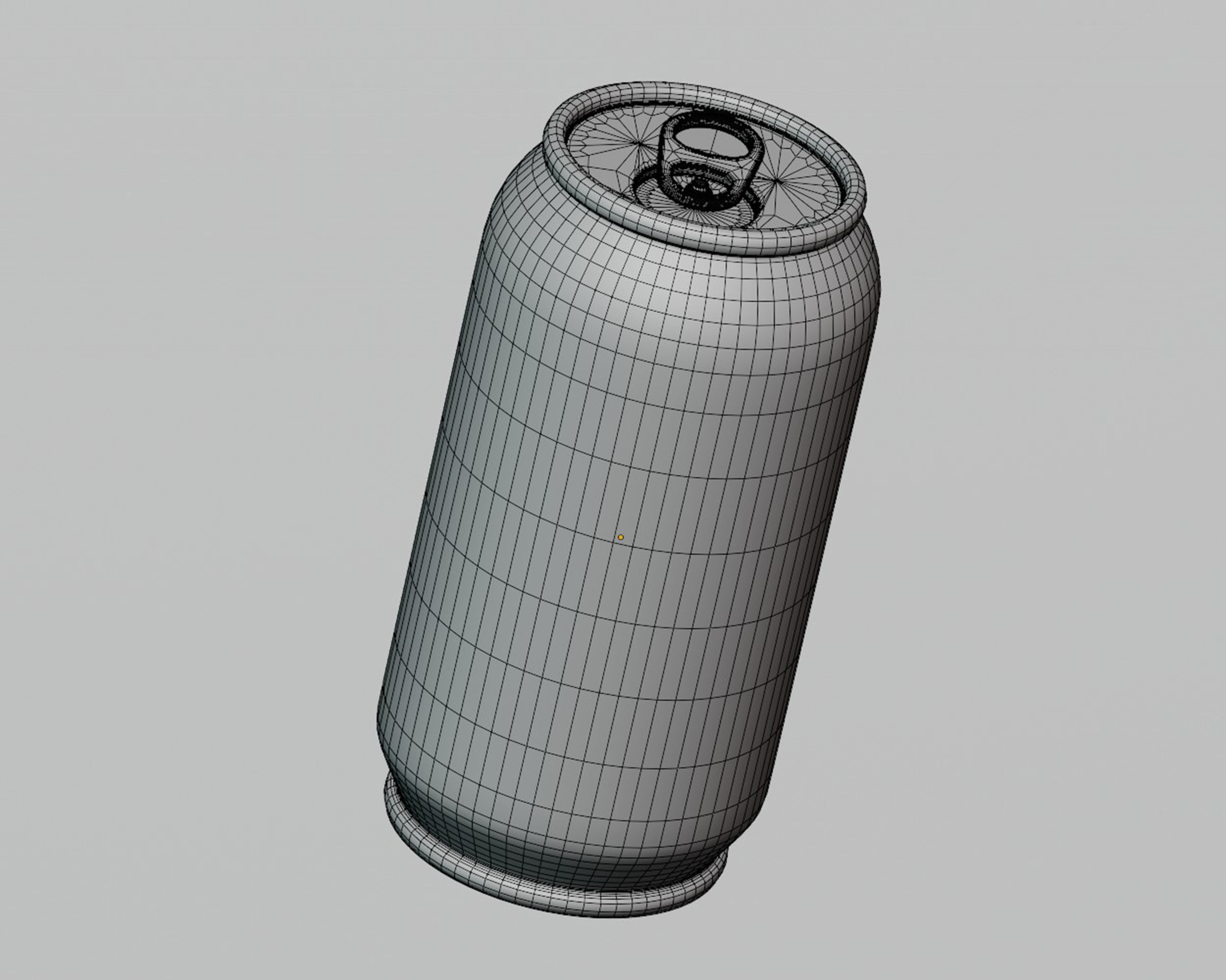 Drink Can Soda can Low-poly 3D model_5