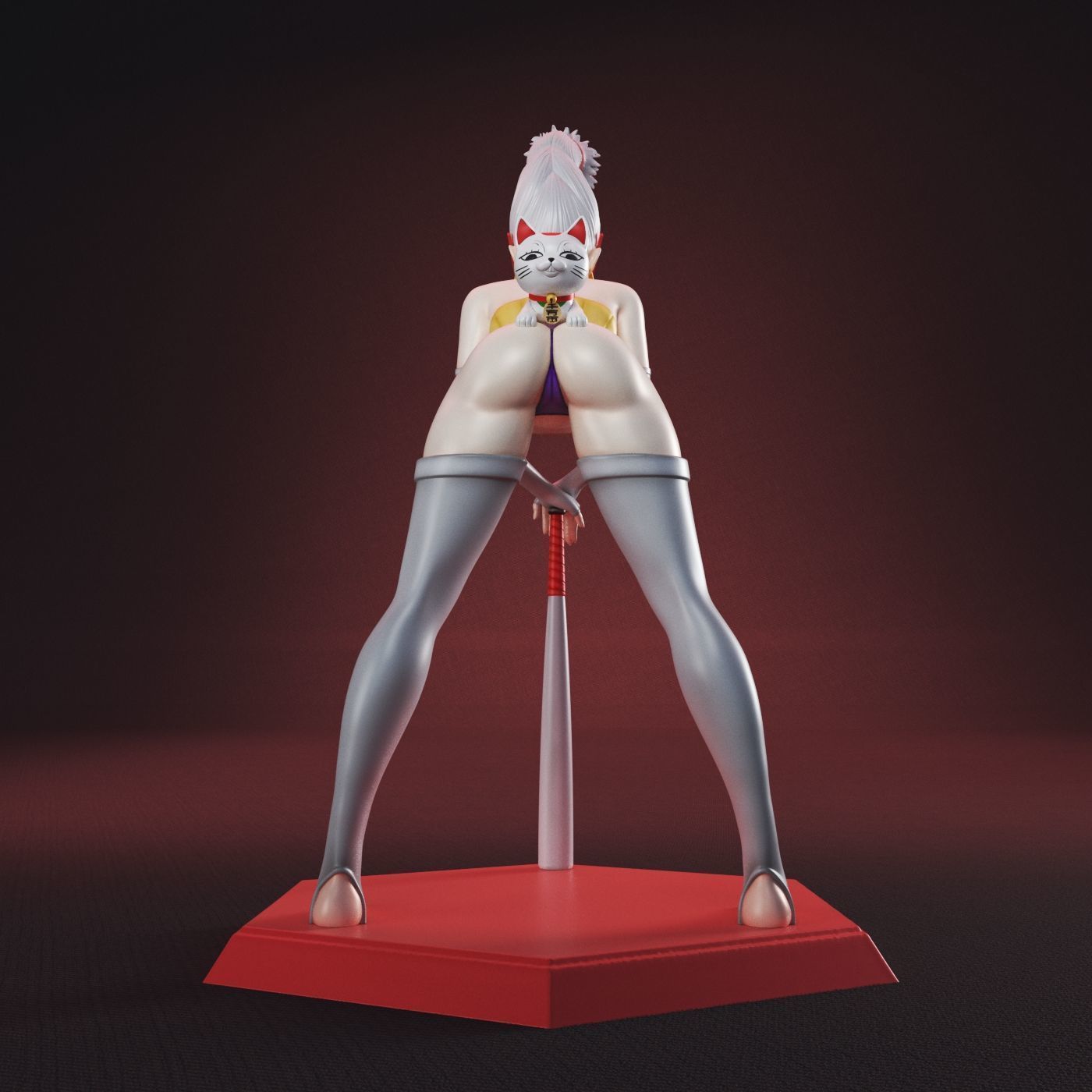 Seiko Ayase DanDaDan nsf 3D print model_3