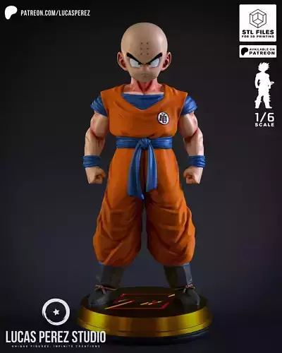 KRILLIN 3D print model