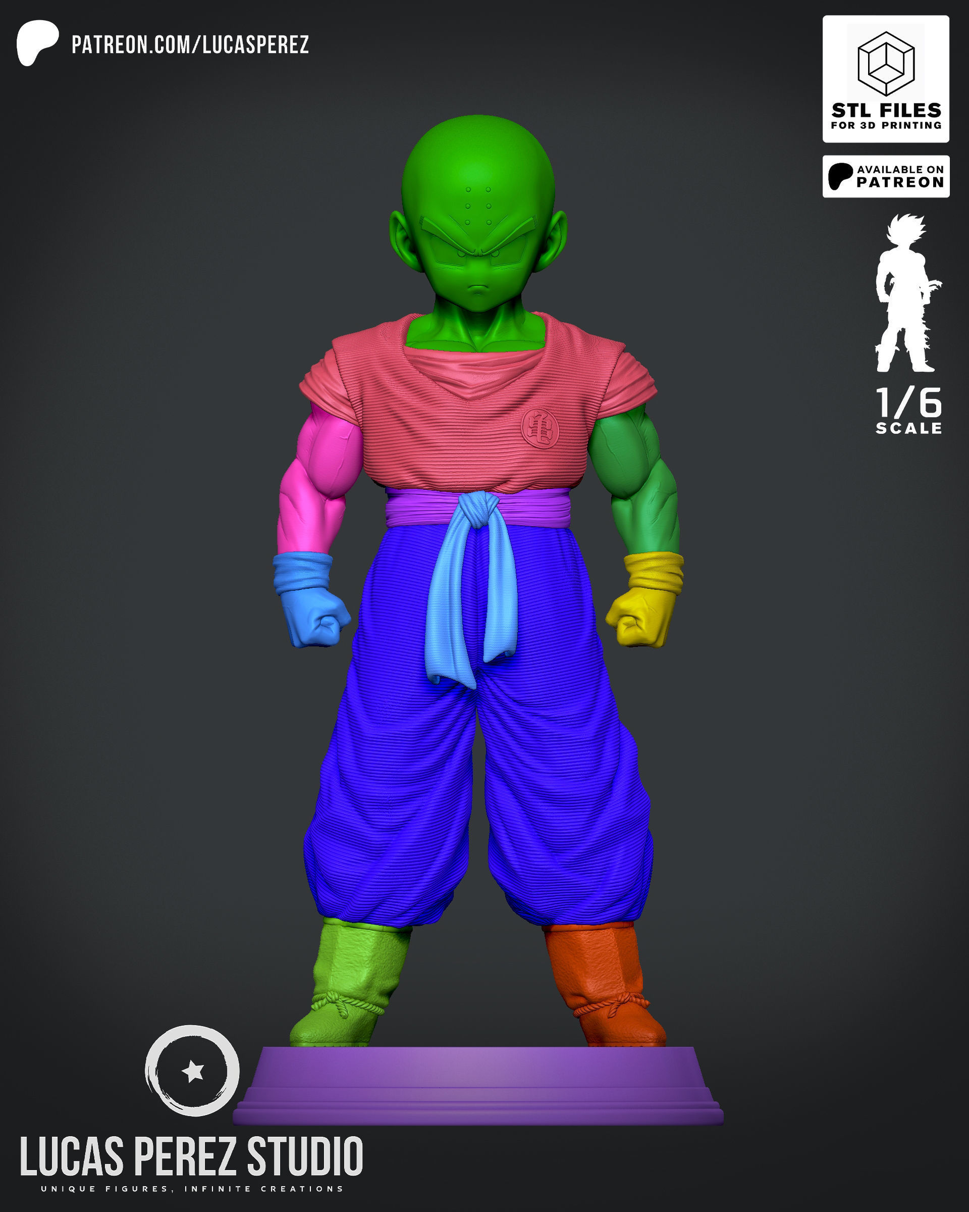 KRILLIN 3D print model_15