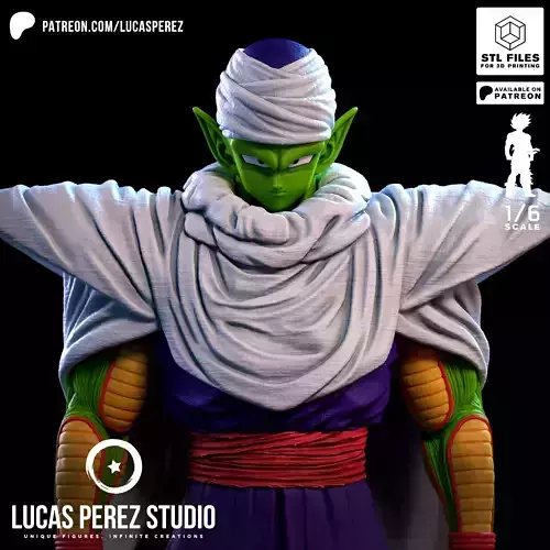 PICCOLO Z WARRIOR 3D print model