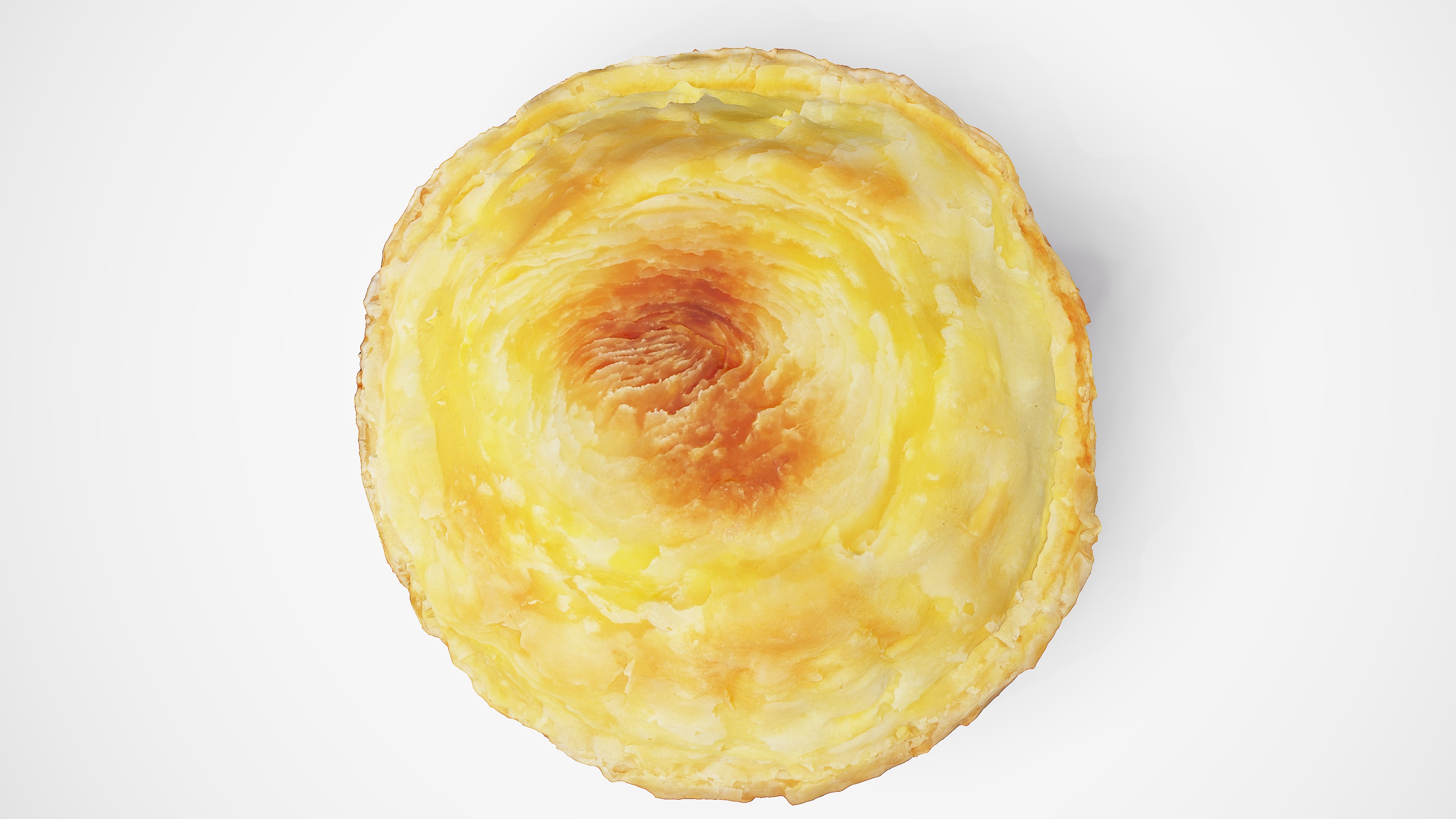 Egg Tart - Photorealistic Scan Low-poly 3D model_13