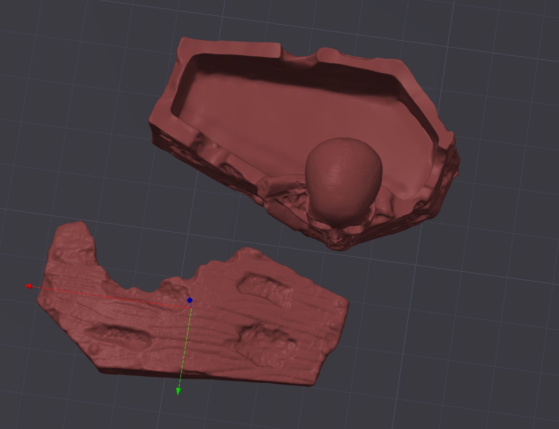 Zombie Coffin 3D print model_16