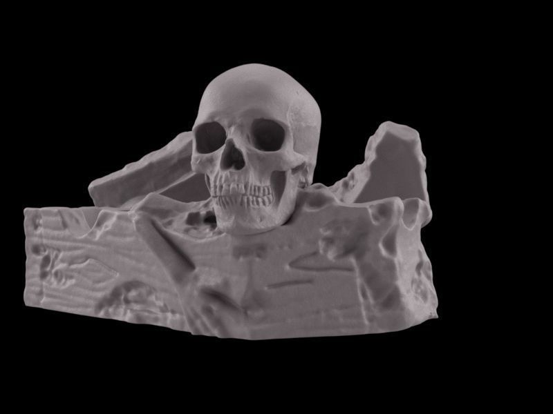 Zombie Coffin 3D print model_4