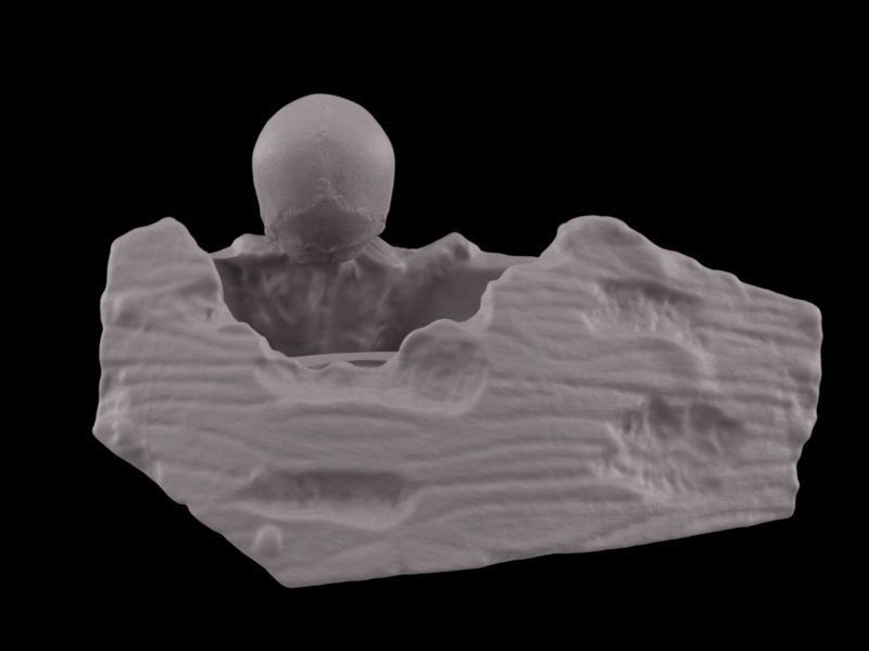Zombie Coffin 3D print model_7