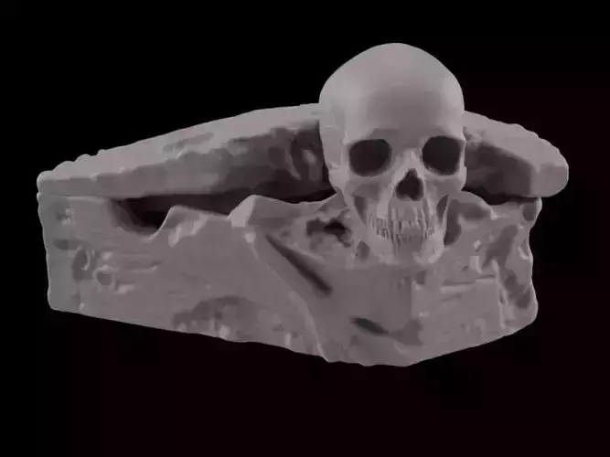 Zombie Coffin  3D print model