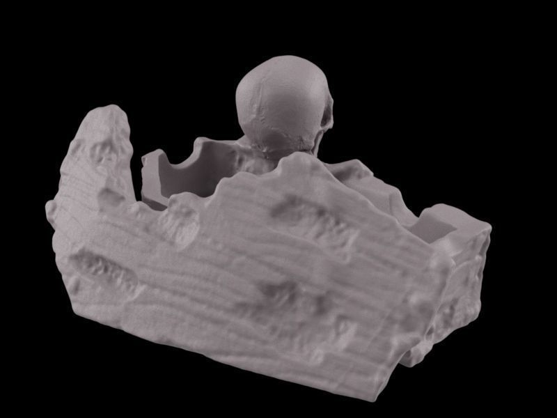 Zombie Coffin 3D print model_8