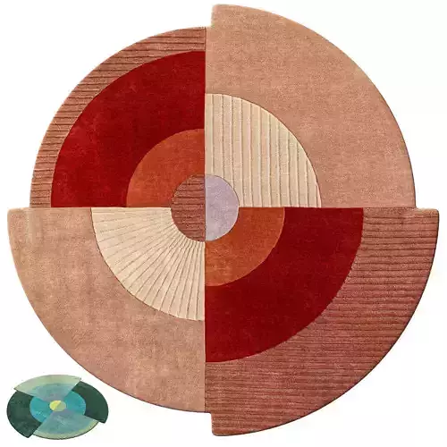 MERLIN RUG by Roche Bobois 3D model